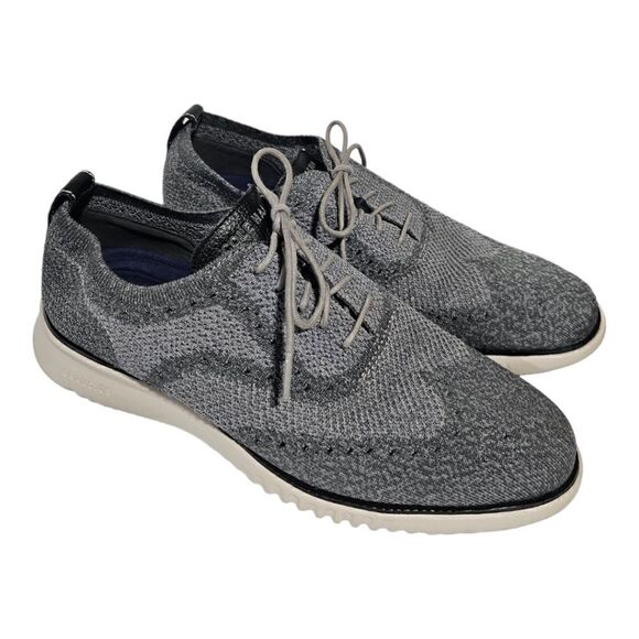 COLE HAAN Zerogrand Grand Os Wingtip Oxford Shoes - Size 11 - Picture 1 of 9